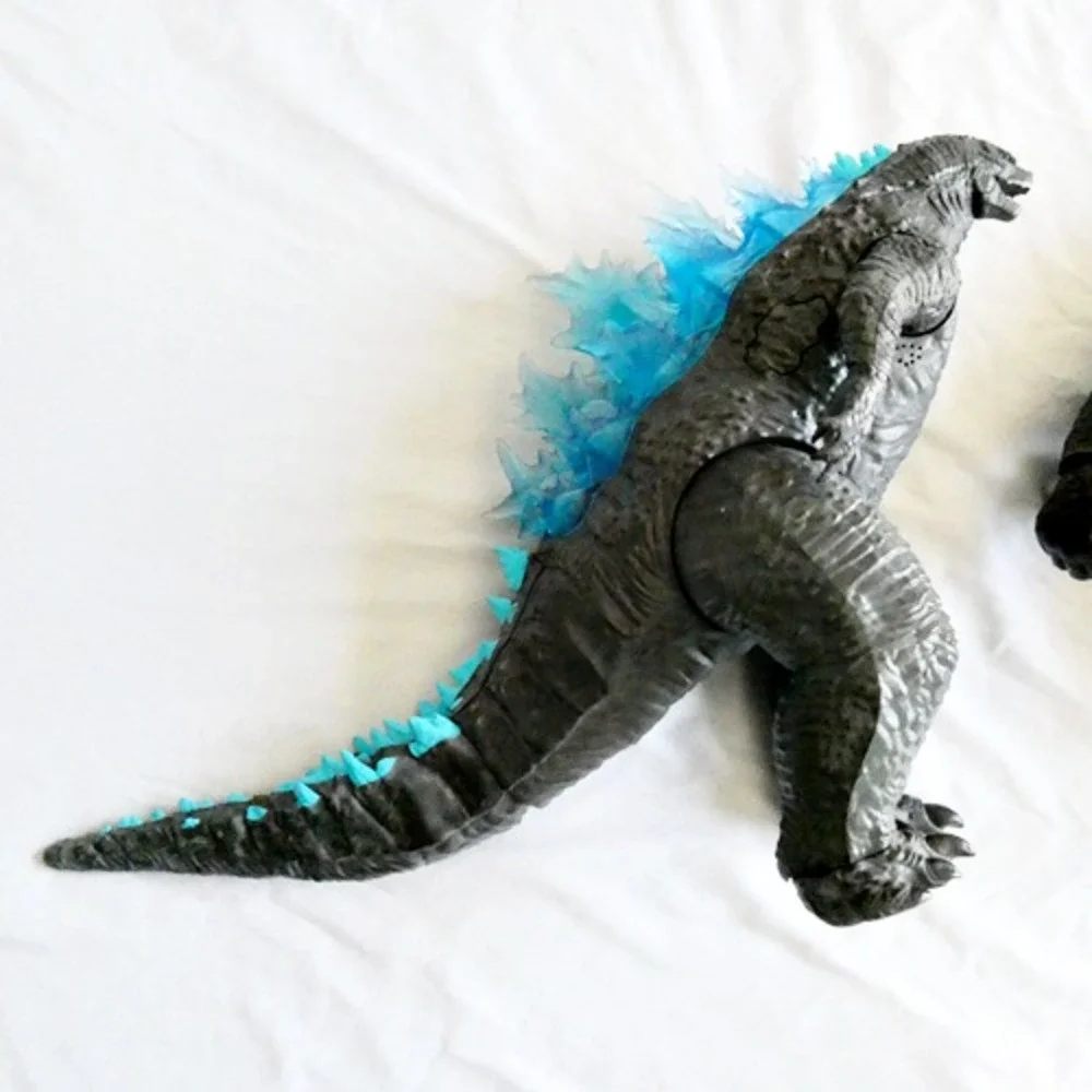 GODZILLA vs KONG Playmates 2020 Mega Heat Ray & King Kong Lights Sound Great Con
